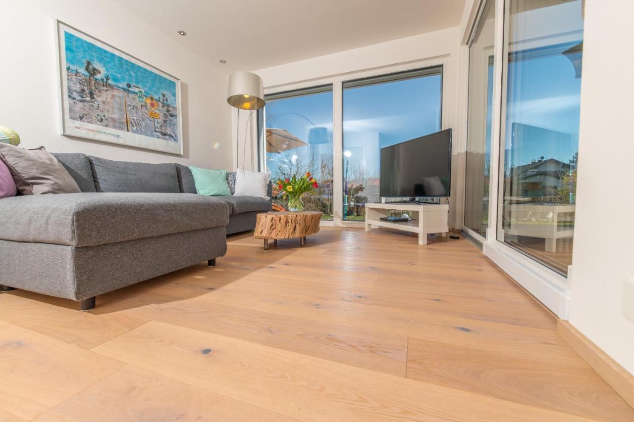 Helle Wohnung Mit Bergblick & Eigener Terrasse 巴特特尔茨 外观 照片